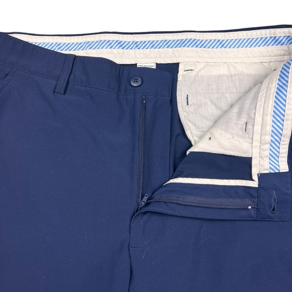 FootJoy FJ Golf Pants Mens 34x30 Navy Blue Performance Stretch Straight Leg - Picture 4 of 13